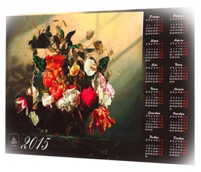 Печать листовых календарей в типографии
