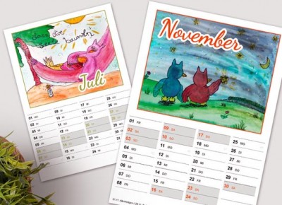 дизайн-макет календаря